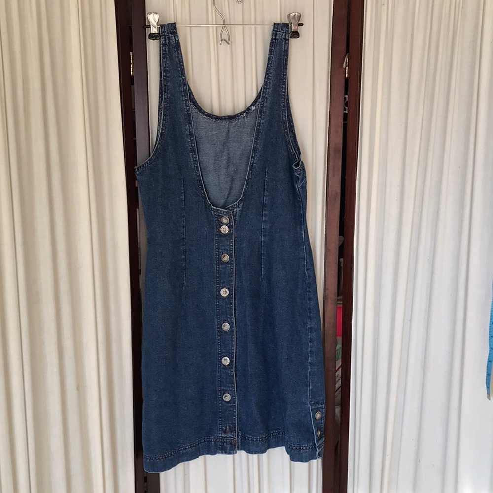 Vintage Riveted Lee jean dress Sz M